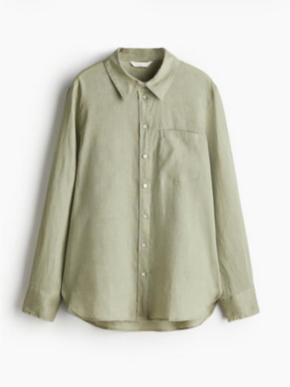 H&M Linen Button-Up Shirt